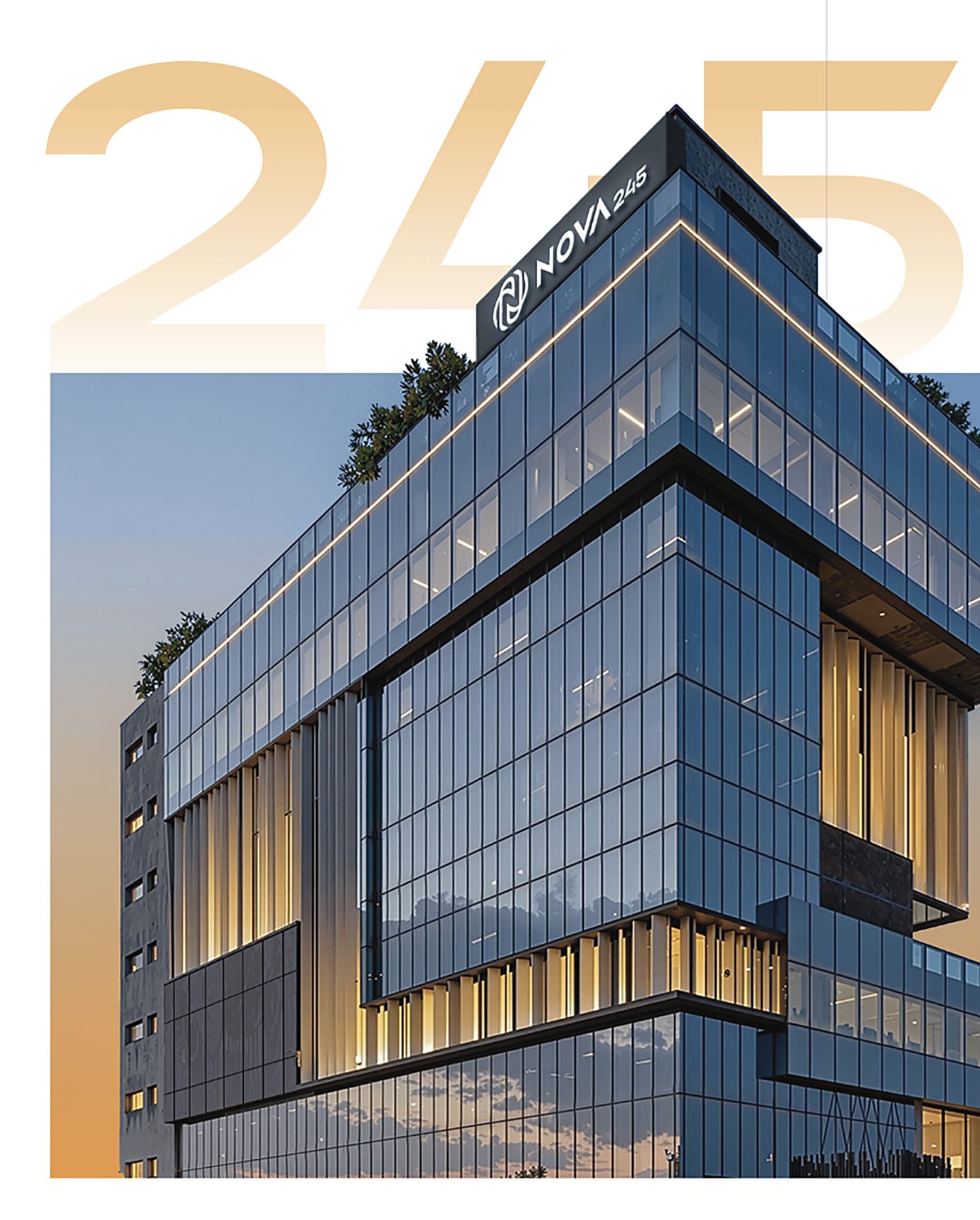 NOVA 245 — corporate landmark